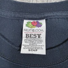 Fruit Of The Loom Best “Mest” Graphic Pullover T-Shirt Men’s Size Small Black