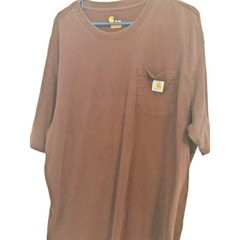 Lot of 6 Carhartt K87 Pocket T-Shirts XL TALL Original Fit Workwear