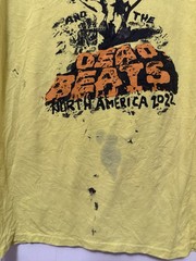 Yellow Uncle Acid & The Deadbeats North American Tour Shirt XL 2022 Distressed