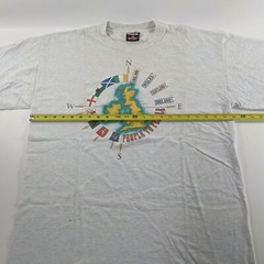 Vtg Signal Sports People to People United Kingdom Ireland T Shirt Size XL