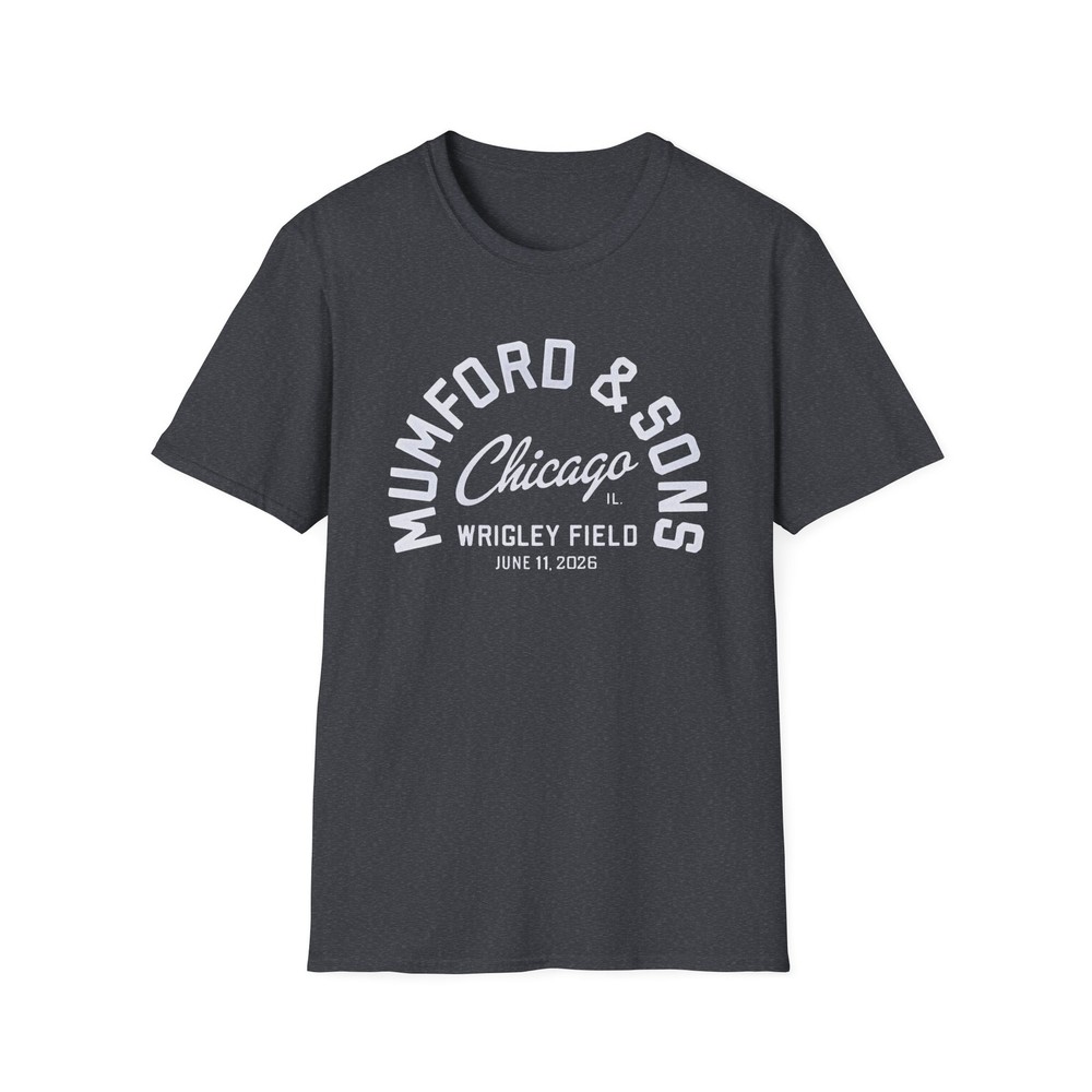 Mumford & Sons Chicago T-Shirt | Wrigley Field Concert Tee