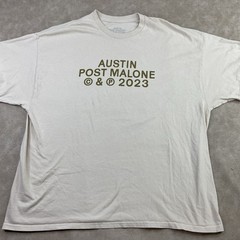 Post Malone T-Shirt Sz 2XL Austin 2023 Tour If Y’all Weren’t Here I’d Be Crying