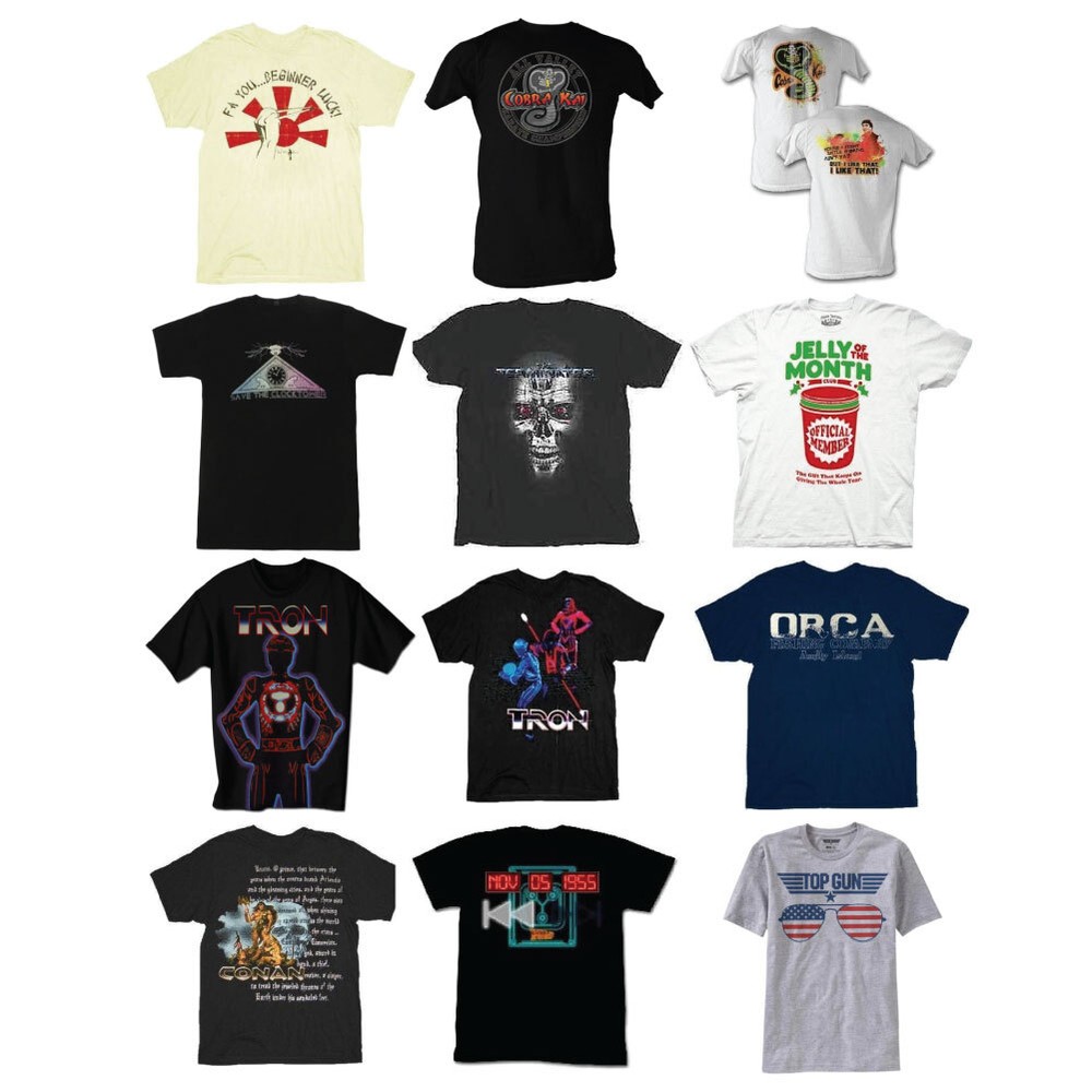 Vintage 80’s Movie-Inspired Halloween Cosplay Costume T-Shirt
