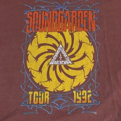SOUNDGARDEN RETRO 1992 Tour Shirt Men’s L/XL Rock Seattle GRUNGE BADMOTORFINGER