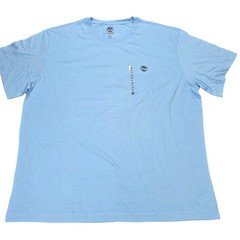 Timberland Tent Logo T-Shirt Men’s Size 2XL Light Blue Back Graphic Outdoors NEW