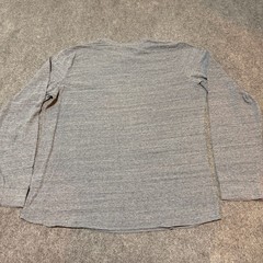 Marine Layer Shirt Mens Large Blue Henley Long Sleeve E-Spun Casual
