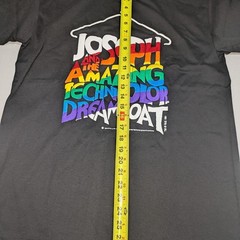 Joseph and the Amazing Technicolor Dreamcoat Tee Size L