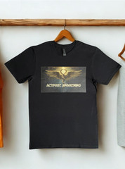 DTF Custom Made – ACTIVATE AWAKENING Short Sleeve T-Shirt – Black SML