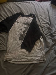 Vintage ‘What’s On A Man’s Mind’ Dr. Sigmund Freud Graphic Raglan Baseball Tee S