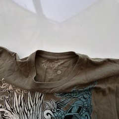 Vintage Y2K Rip Curl Surfer Surf Beach Cyber Graphic T Shirt Men’s Medium Slim
