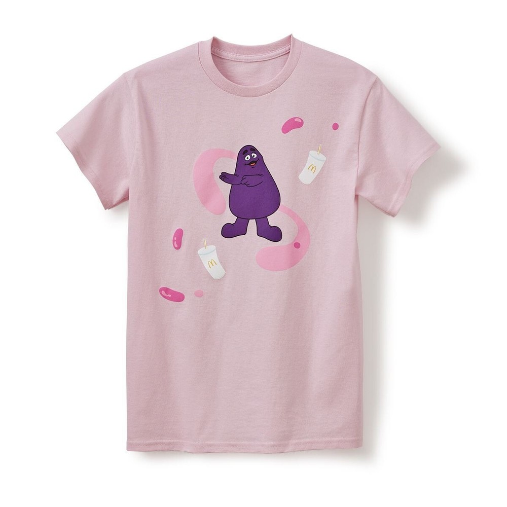 McDonald’s Limited Edition Grimace Shake T-Shirt – XL- Extra Large Size Tee -NEW
