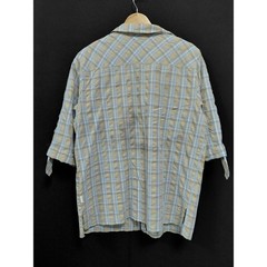 Weekend Plaid Button-Up Shirt Blue