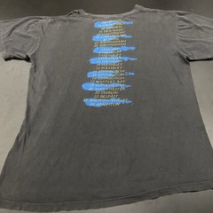 Vintage 80s Level 42 T Shirt Men’s Large 1988 Staring At The Sun Tour Faded Rock