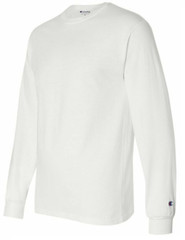 Champion NEW Mens Size S-2XL Long Sleeve Tagless Cotton Gym Workout T-Shirt CC8C