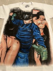 Pro Club X Asap Yams Day 2019 Airbrush Strip T Shirt Size Small NWOT A