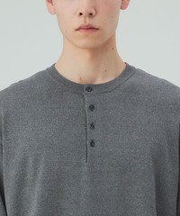 (ASK availability first) Henley Neck Short Sleeve Knit (Moisture-Wicking) new