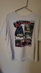 Batman Vtg Comic Book T Shirt Small S Sleeve on White Single stitch No Label 27