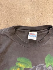 Vintage 90s Jim Morris Black Jaguar Reflection T-shirt