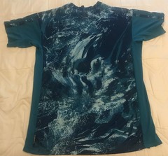 **# adidas PrimeBlue Textured Men’s Short-Sleeve Synthetic T-Shirt SIZE LG