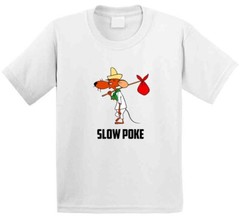 Slow Poke Cartoon Character Cool Fan T Shirt