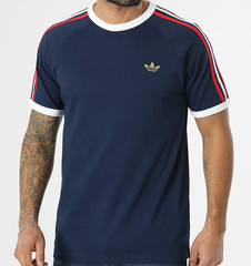 NEW MENS ADIDAS ORIGINALS 3-STRIPES CALIFORNIA TREFOIL SHIRT ~SIZE XL ~ #KC86