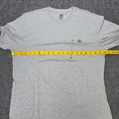 Timberland Rugged and Durable T-Shirt Men’s Size M Gray Back Graphic Casual NEW