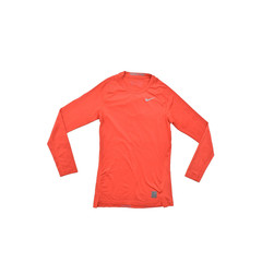 Nike Pro Dri-FIT Compression Long Sleeve Shirt Red Men’s Small Athletic Baselaye