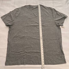 Goodthreads Men’s Slim-Fit Short-Sleeve Cotton Crewneck Gray T-Shirt 2XL