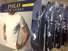 Polo Ralph Lauren Classic Fit Tees T-shirts Crew or V-neck S M L Blue Tones