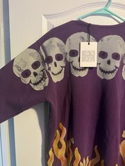 Purple Satoshi Nakamoto Thermal “Lost Boys” Size XL