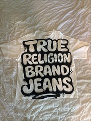 True Religion Men’s OVERSIZED Short Sleeve T-Shirt Size XS *fits like M or L*
