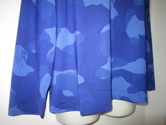 RLX RALPH LAUREN Performance Tee T-Shirt Long Sleeve Camo Blue Sz L $138
