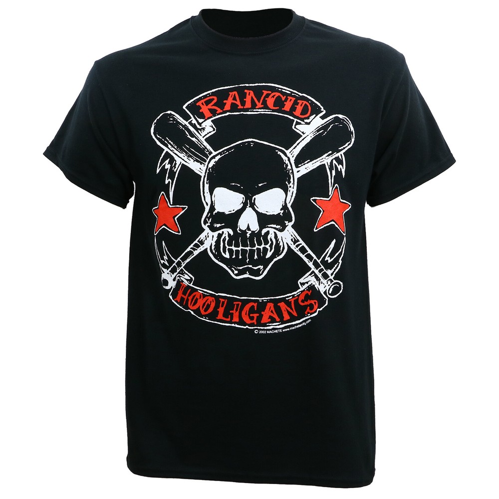 Authentic RANCID Hooligans T-Shirt S M L XL 2XL 3XL NEW