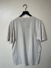 Vintage 90s Request Jeans Heart T Shirt Mens M White Patriotic Short Sleeve Love