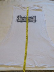 Vintage 2001 Custom-Cut Tool Double-Skull Graphic Muscle Tank size XL/XXL.