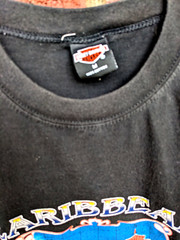 Vintage Harley St. Maarten N.A. Black Carribean Islands Shirt – M