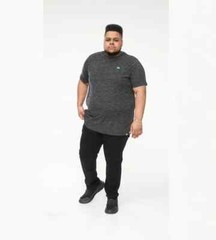 D555 Duke Big Mens Black Reno T-Shirt Embroidery 2XL 3XL 4XL 5XL 6XL (601615)
