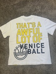 That’s a Awful Lot of Cough Syrup Veniceball White Graphic Logo Tee Men M