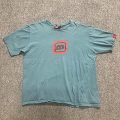 Y2K Mossimo T-shirt Men’s L Cyan Blue Y2K Skater Grunge