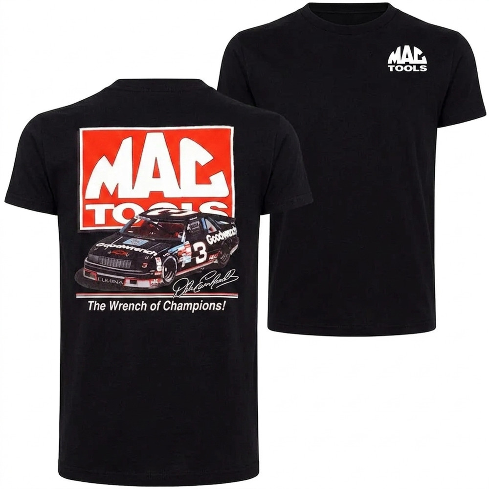 Mac Tools Vintage Wrench T-Shirt Mechanic Graphic Tee Gift for Mechanics