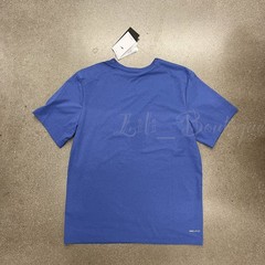 Nike Men’s Dri-FIT UV Short-Sleeve Running Top FZ0290-490 Astronomy Blue Size M