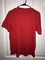 Adidas Arsenal FC Red Logo Graphic Short Sleeve T-Shirt