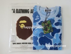 A BATHING APE Men’s ABC CAMO PILE JACQUARD ONE POINT TEE 1L30109005 b