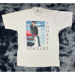 Fruit of the Loom Vince Gill Tour 95 White Short Sleeve Tee Men’s Size XL