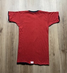 50s VINTAGE Ohio Wesleyan Reversible Double Faced T-Shirt Size Medium Cotton