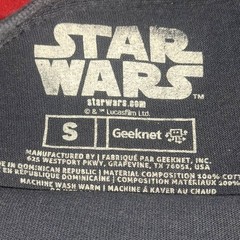 Star Wars Mandalorian Baby Yoda Mens Black T-Shirt Size Small Pre-washed