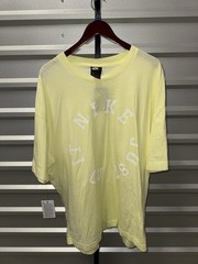 Nike Air Just Do It Acid Wash Tie Dye Yellow Men’s Shirt Size XXL 2XL NEW