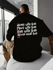 AMEN Acrostic Faith T-Shirt | Christian Inspirational Motivational Graphic Tee