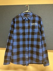 Cult Crew BMX Flannel Shirt Size XL S&M BMX S And M Bmx FBM Little Devil Powers