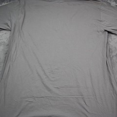 Sada Shirt Mens 4XL Gray Crew Neck Tee Short-sleeve undershirt Casual
